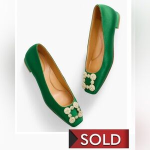 Flats with embellishment  NWB